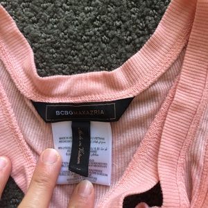 BCBG Pink Tank